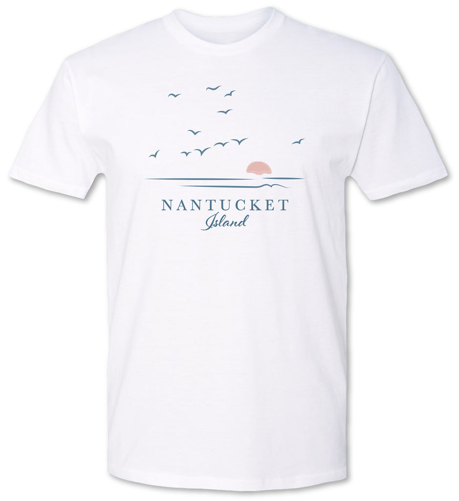 Massachusetts coast inspired tee shirt 