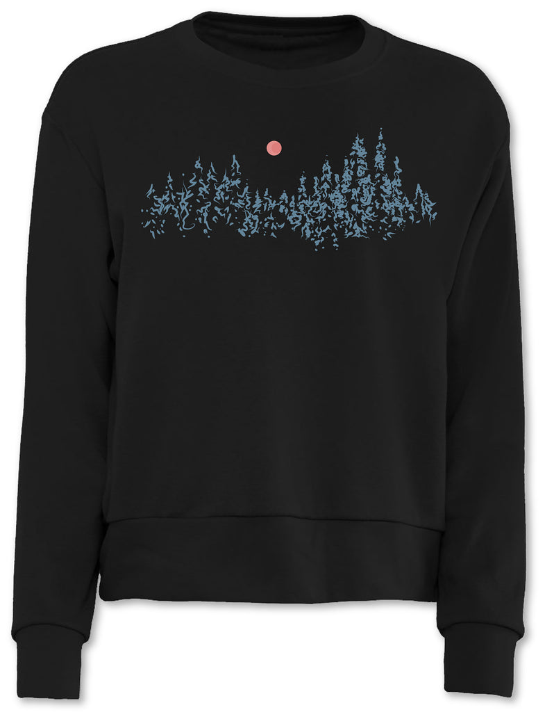 Pine tree inspired women’s sweater